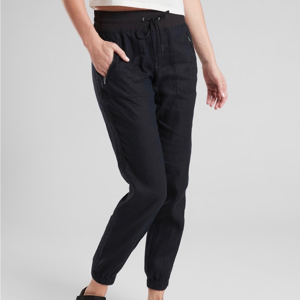 Athleta Cabo Linen Jogger Size 4